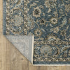 Oriental Weavers ABERDEEN 070H1 Blue/ Beige Area Rug Backing Image