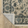 Oriental Weavers ABERDEEN 070I1 Beige/ Blue Area Rug Backing Image