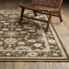 Oriental Weavers Acacia ACA01 Brown/ Tan Area Rug Lifestyle Image Feature