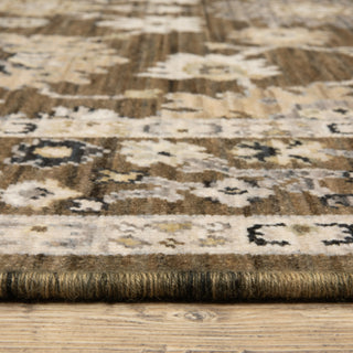 Oriental Weavers Acacia ACA01 Brown/ Tan Area Rug Pile Image