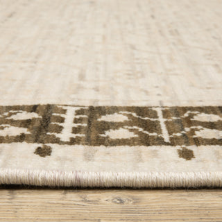 Oriental Weavers Acacia ACA02 Beige/ Brown Area Rug Pile Image