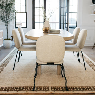 Oriental Weavers Acacia ACA02 Beige/ Brown Area Rug Lifestyle Image Feature