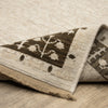 Oriental Weavers Acacia ACA02 Beige/ Brown Area Rug Backing Image