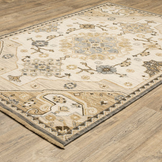 Oriental Weavers Acacia ACA03 Tan/ Grey Area Rug Alternate Image