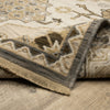 Oriental Weavers Acacia ACA03 Tan/ Grey Area Rug Backing Image