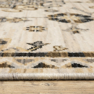 Oriental Weavers Acacia ACA04 Brown/ Grey Area Rug Pile Image
