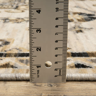 Oriental Weavers Acacia ACA04 Brown/ Grey Area Rug Pile Image