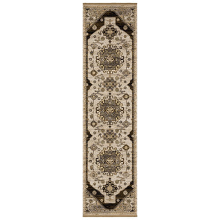 Oriental Weavers Acacia ACA04 Brown/ Grey Area Rug Runner Image