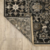 Oriental Weavers Acacia ACA05 Black/ Tan Area Rug Backing Image