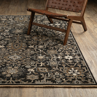 Oriental Weavers Acacia ACA05 Black/ Tan Area Rug Main Image