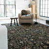 Oriental Weavers Acacia ACA05 Black/ Tan Area Rug Lifestyle Image Feature
