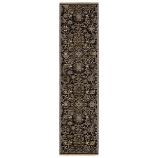 Oriental Weavers Acacia ACA05 Black/ Tan Area Rug Runner Image