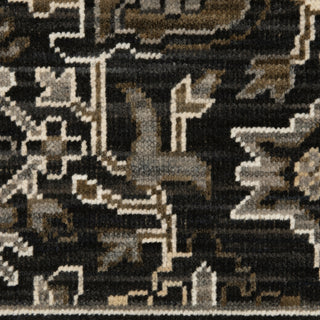 Oriental Weavers Acacia ACA05 Black/ Tan Area Rug Close-up Image