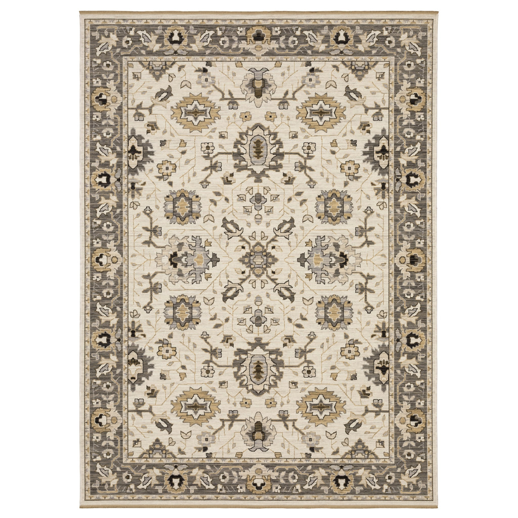 Oriental Weavers Acacia ACA06 Beige/ Grey Area Rug main image