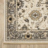 Oriental Weavers Acacia ACA06 Beige/ Grey Area Rug Corner Image