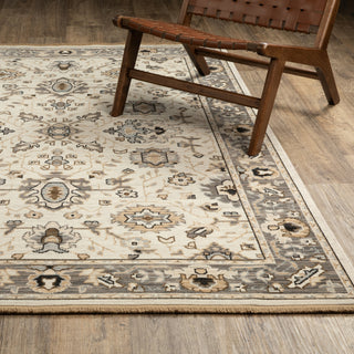 Oriental Weavers Acacia ACA06 Beige/ Grey Area Rug Lifestyle Image Feature