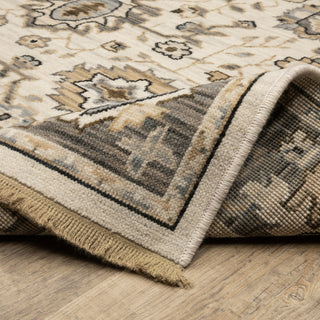 Oriental Weavers Acacia ACA06 Beige/ Grey Area Rug Backing Image