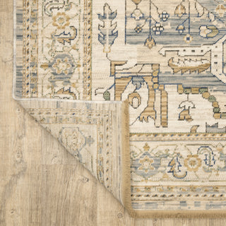 Oriental Weavers Acacia ACA07 Beige/ Grey Area Rug Backing Image