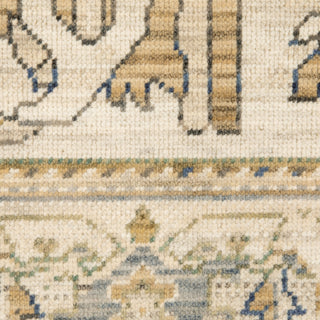 Oriental Weavers Acacia ACA07 Beige/ Grey Area Rug Close-up Image