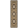 Oriental Weavers Acacia ACA08 Tan/ Black Area Rug Runner Image