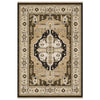 Oriental Weavers Acacia ACA08 Tan/ Black Area Rug Main Image