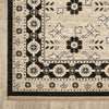 Oriental Weavers Acacia ACA09 Beige/ Black Area Rug Corner Image