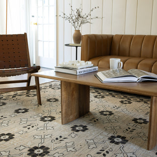 Oriental Weavers Acacia ACA09 Beige/ Black Area Rug Lifestyle Image Feature