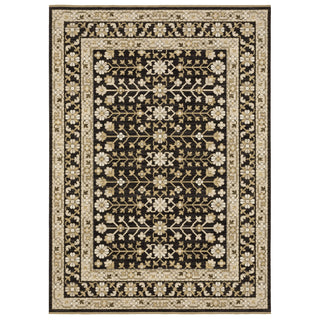Oriental Weavers Acacia ACA10 Black/ Beige Area Rug main image