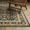 Oriental Weavers Acacia ACA10 Black/ Beige Area Rug Lifestyle Image Feature