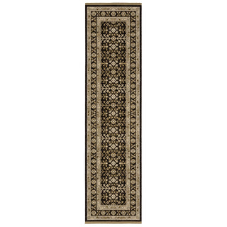Oriental Weavers Acacia ACA10 Black/ Beige Area Rug Runner Image