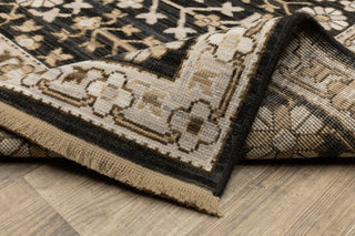 Oriental Weavers Acacia ACA10 Black/ Beige Area Rug Backing Image