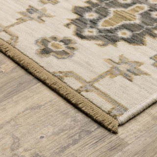 Oriental Weavers Acacia ACA11 Beige/ Tan Area Rug Corner Image