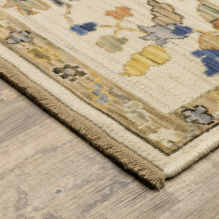 Oriental Weavers Acacia ACA13 Beige/ Tan Area Rug Corner Image