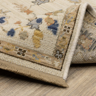 Oriental Weavers Acacia ACA13 Beige/ Tan Area Rug Backing Image