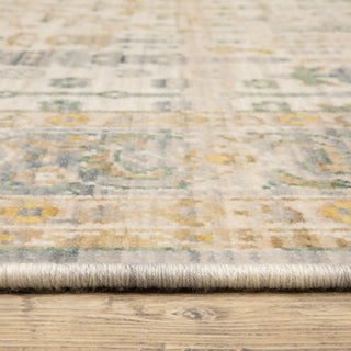 Oriental Weavers Acacia ACA14 Beige/ Green Area Rug Pile Image