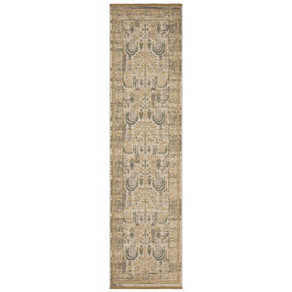 Oriental Weavers Acacia ACA14 Beige/ Green Area Rug Runner Image