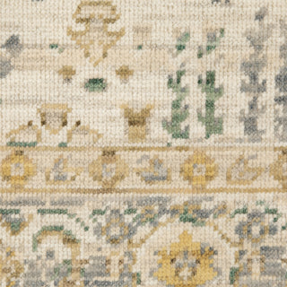 Oriental Weavers Acacia ACA14 Beige/ Green Area Rug Close-up Image