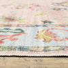Oriental Weavers Addison ADD01 Pink/ Blue Machine Washable Area Rug by PRINTS Pile Image