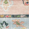 Oriental Weavers Addison ADD01 Pink/ Blue Machine Washable Area Rug by PRINTS Close-up Image