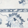 Oriental Weavers Addison ADD02 Ivory/ Blue Machine Washable Area Rug by PRINTS Close-up Image