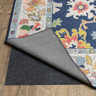 Oriental Weavers Addison ADD03 Blue/ Multi Machine Washable Area Rug by PRINTS main image