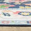 Oriental Weavers Addison ADD03 Blue/ Multi Machine Washable Area Rug by PRINTS Pile Image