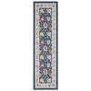 Oriental Weavers Addison ADD03 Blue/ Multi Machine Washable Area Rug by PRINTS Runner Image
