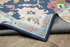Oriental Weavers Addison ADD03 Blue/ Multi Machine Washable Area Rug by PRINTS Backing Image