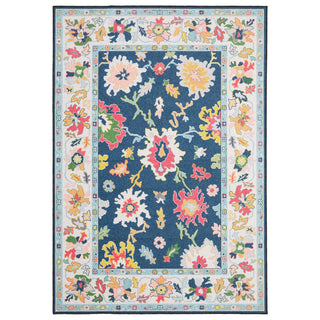 Oriental Weavers Addison ADD03 Blue/ Multi Machine Washable Area Rug by PRINTS Main Image