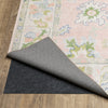 Oriental Weavers Addison ADD04 Pink/ Green Machine Washable Area Rug by PRINTS main image