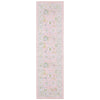 Oriental Weavers Addison ADD04 Pink/ Green Machine Washable Area Rug by PRINTS Runner Image
