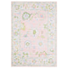 Oriental Weavers Addison ADD04 Pink/ Green Machine Washable Area Rug by PRINTS Main Image
