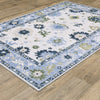 Oriental Weavers Addison ADD05 Blue/ Green Machine Washable Area Rug by PRINTS Alternate Image