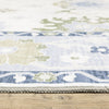 Oriental Weavers Addison ADD05 Blue/ Green Machine Washable Area Rug by PRINTS Pile Image